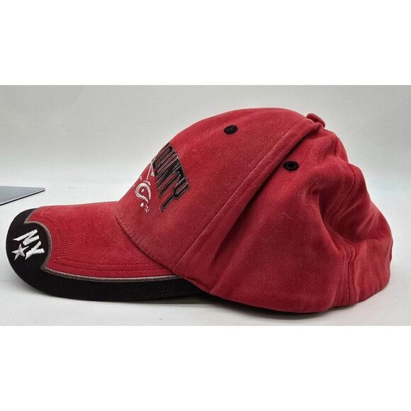 Orange County Choppers Red & Black Baseball Cap With NY Embroidery - Picture 2 of 6